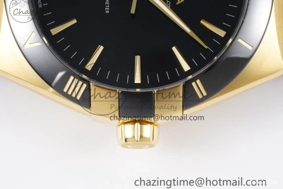 0425 UrbanStyle Constellation Black Ceramic YG VSF 1:1 Best Edition Black Dial on Black Gummy Strap A8900 Super Clone 7764